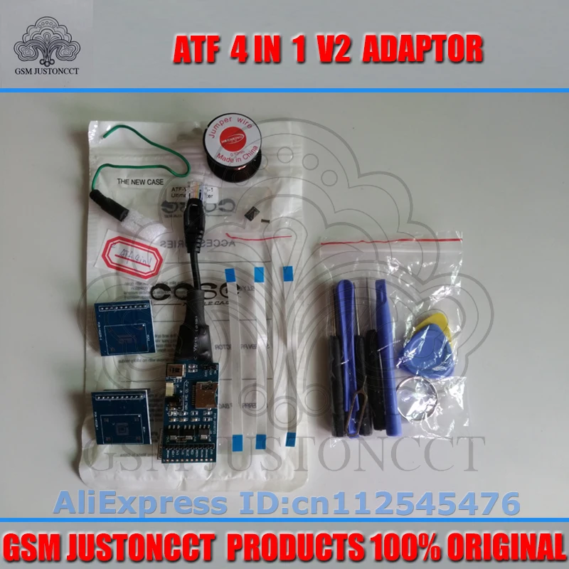 Продукт программатор ATF JTAG/EMMC/ISP/MMC карта ATF-V3 все в 1 основной адаптер для ATF большой коробки/нитро/освещения