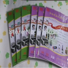 30 clear+ 30 Белый A4(210 мм x 297 мм) для струйной печати белый цвет фона воды струйная наклейка бумага