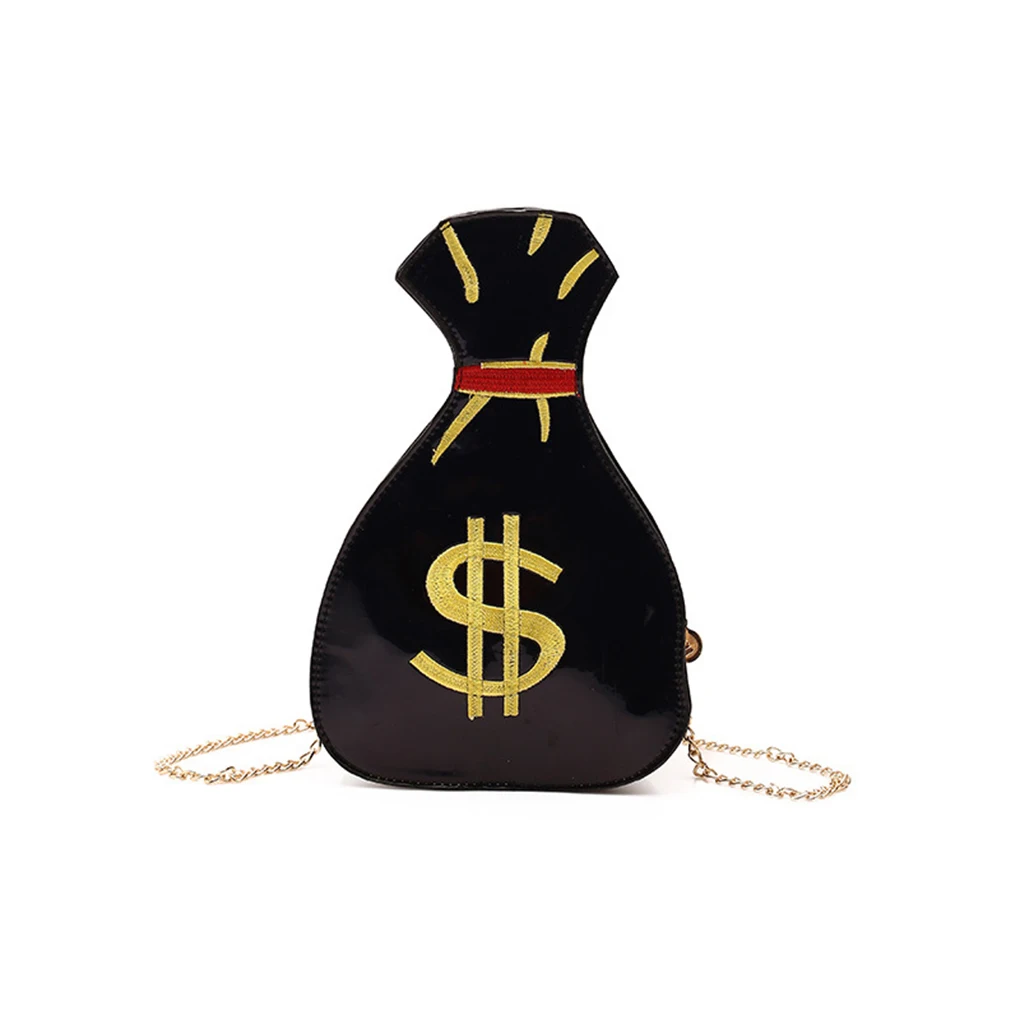 personality money bag shape