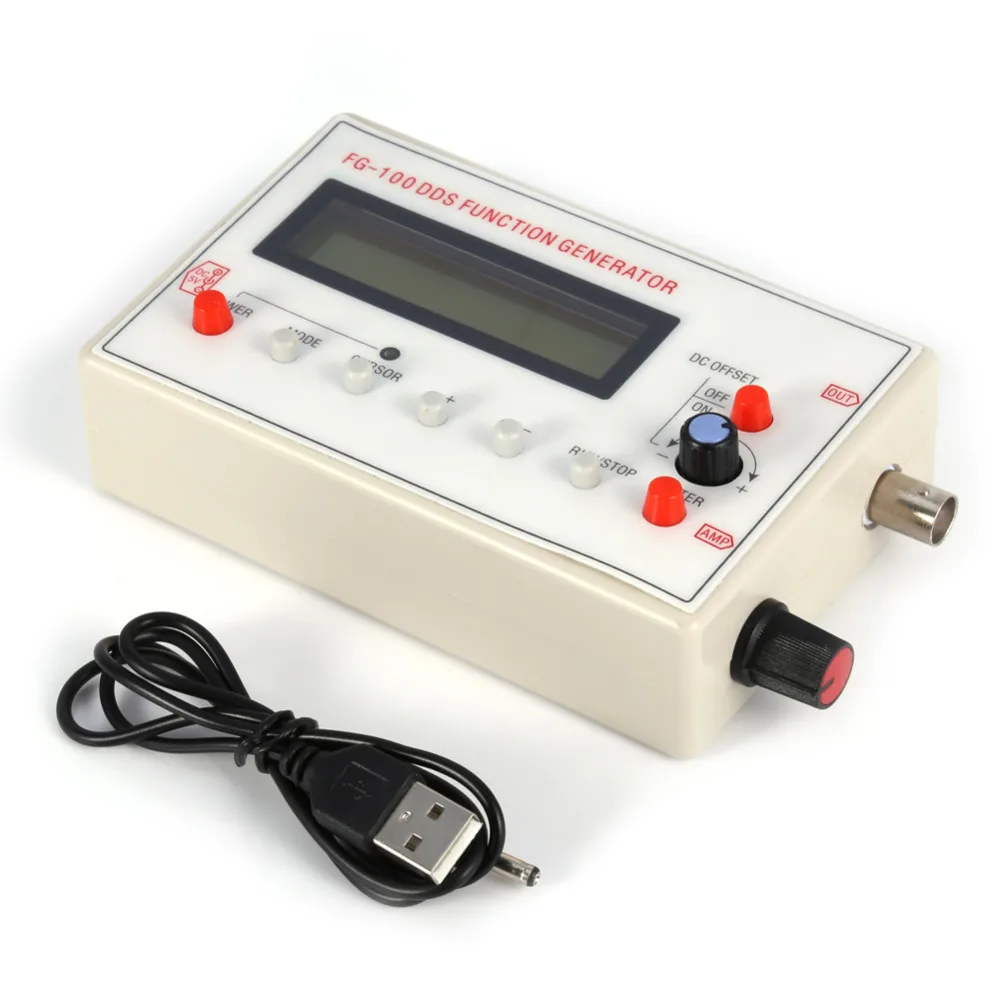 2016 New 1HZ 500KHz DDS Function Signal Generator Source Frequency Counterin Signal Generators