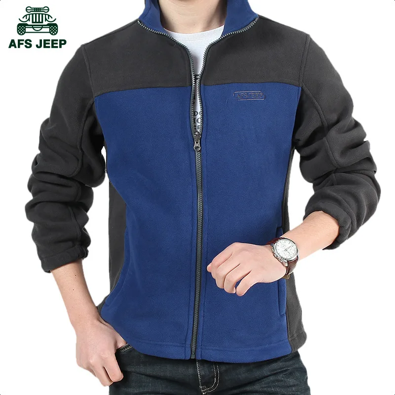 High quality original polar fleece afsjeep brand men leisure outdoor