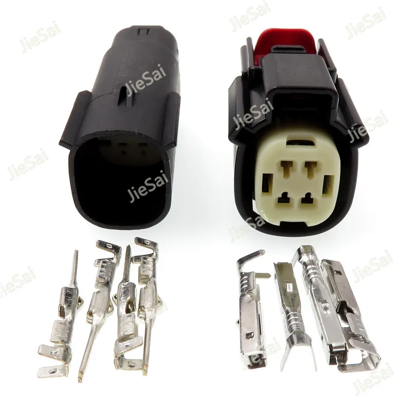 4 Pin Female Male Automotive Light Connector Plug 33472 0401 33472 4049 For Fordin Connectors
