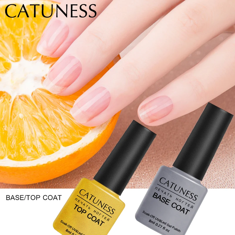 

CATUNESS Lucky Gel Varnish Base Top Coat Profesional Constructor Gel Nail Polish Soak Off Hybrid Nail Lamp Primer Gel Lacquer