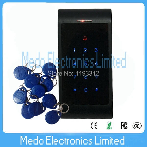 

Free shippinp New Rfid Card Door Access Control System Touch Keypad Access Control Door Opener