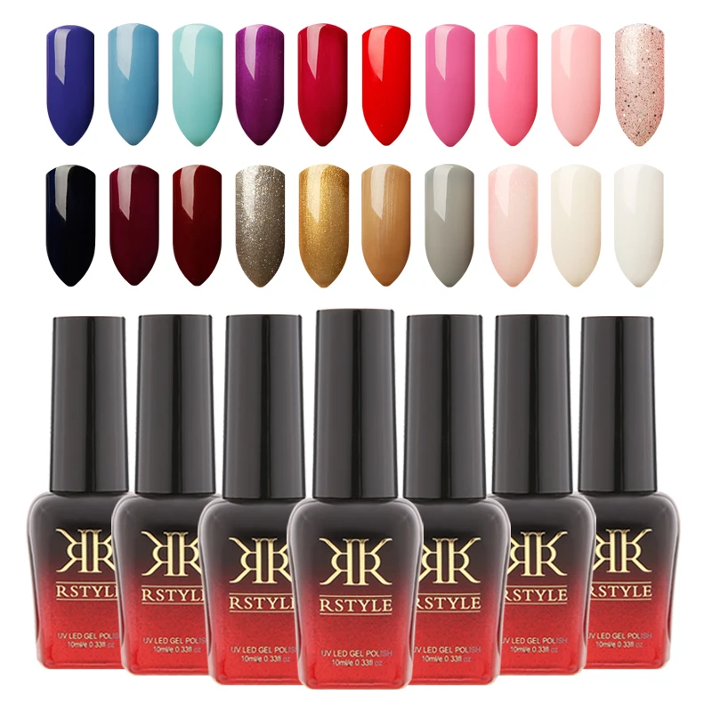 RSTYLE 10 ML Nail Lacquer New Series 1467 1864 UV Gel Nail Polish Vernis Permanent Nail Gel