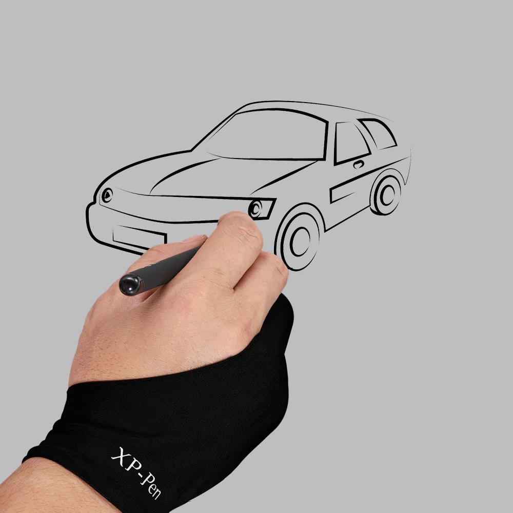 XP-Pen Artist Glove for Drawing Tablet//Pen Tablet//Tracing Pad Two-Finger Glove