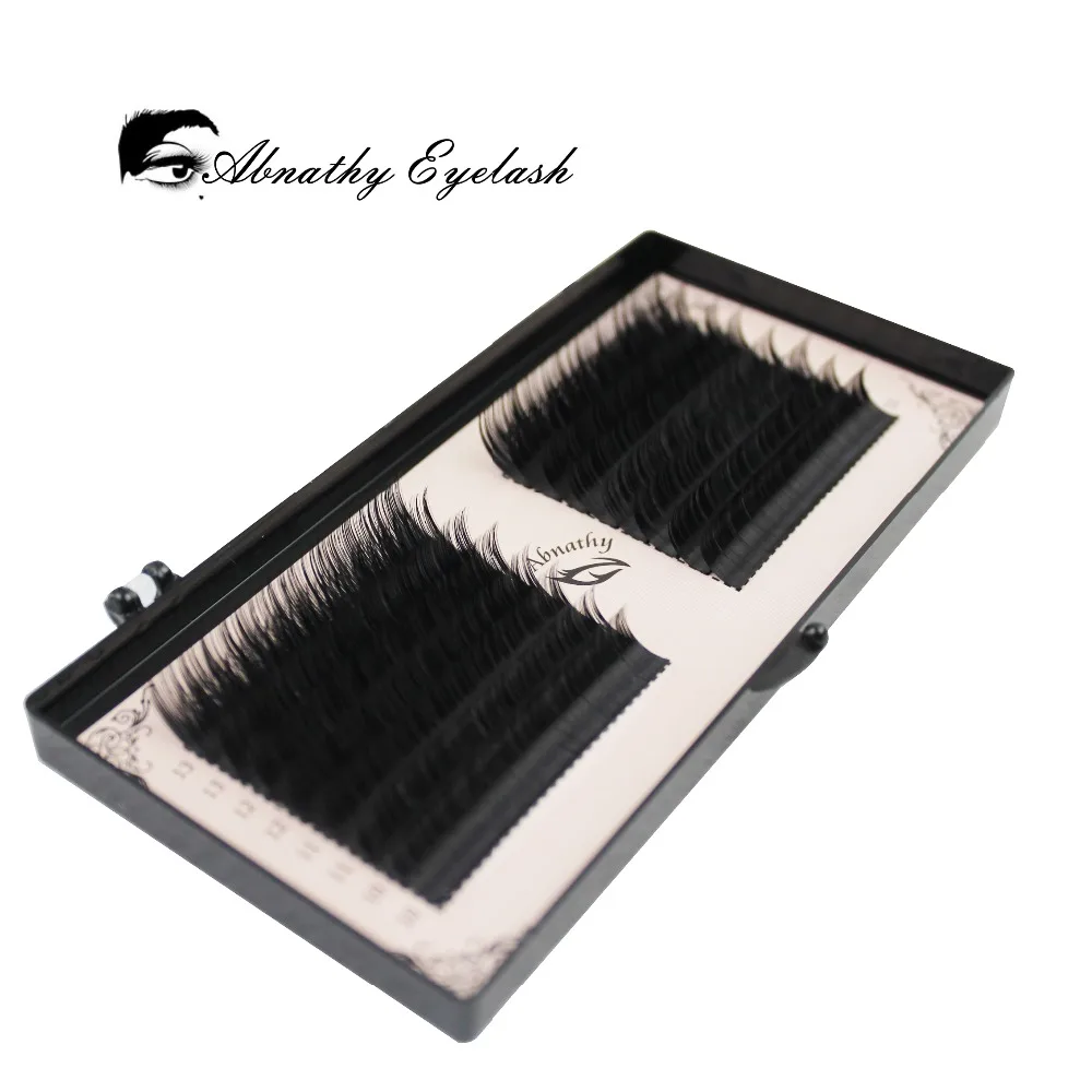 

16 lines 0.05/0.07/0.10/0.015 3D-6D Volume False Eyelash Extension Mixed Lengths in One Strip Fancy Packing