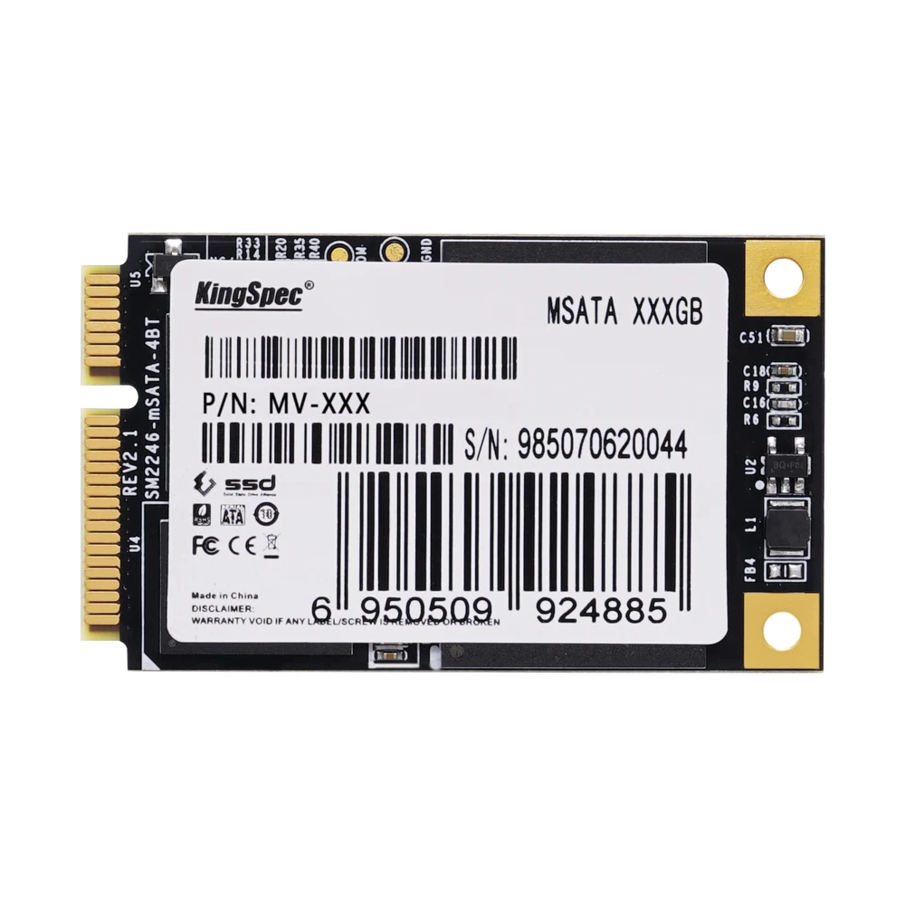 Mv-32 Msata Mini Pci Express Card 6gb/s Msata Flash Ssd 30gb Solid State  Drive For Hp Thin Client, Laptop, Desktop - Solid State Drives - AliExpress