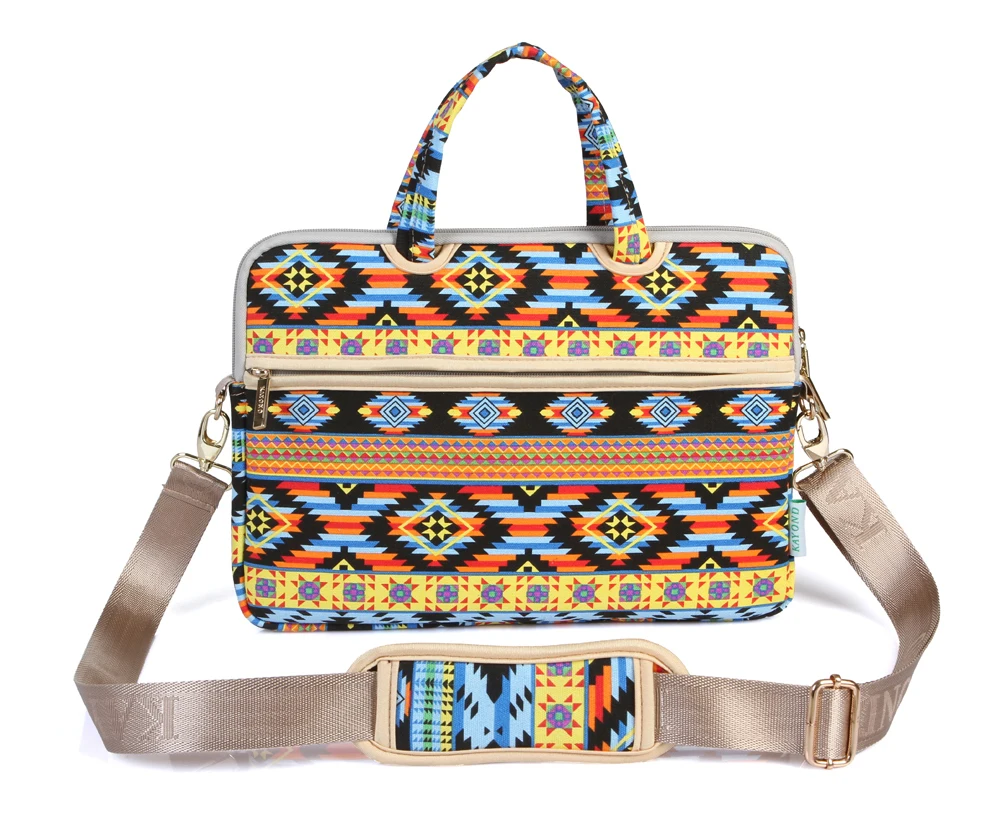 Colorful Berlian handag lembut Notebook kanvas bahu tas