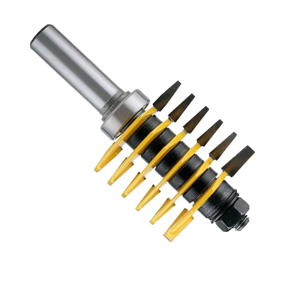 

Milling Reversible 1pc Tools Carbide tip Finger joint 2 flutes Shank Router bit Cutter Woodwork Portable Useful