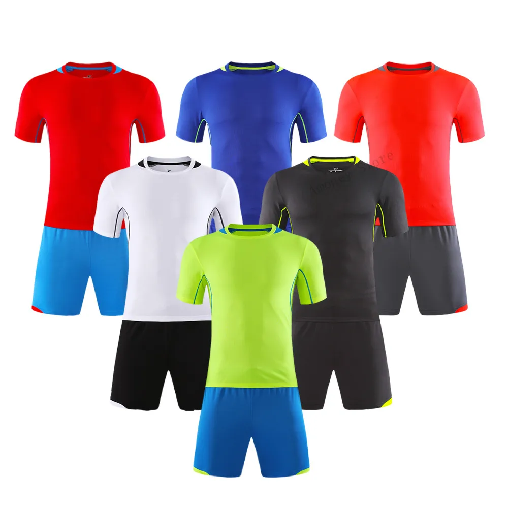 Adsmoney Training Soccer Jersey Set Kids Football Kits Youth Men Futbol