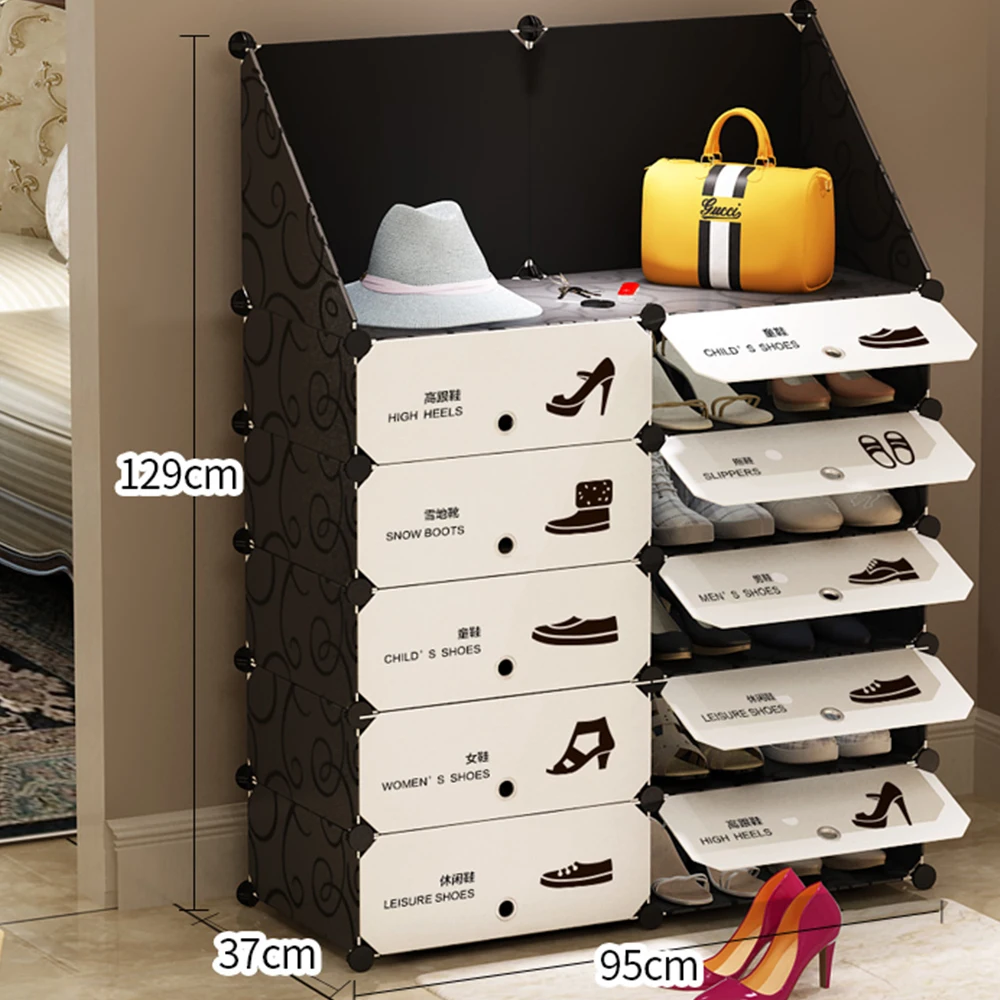 Furniture Shoe Cabinet Shoes Racks Storage Large Capacity Home