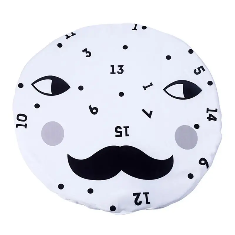 

Cartoon Design Kids Babies Rug Soft Children Floor Play Mat Baby Round Carpet Toddler Crawling Mat Living Bedroom Decoration