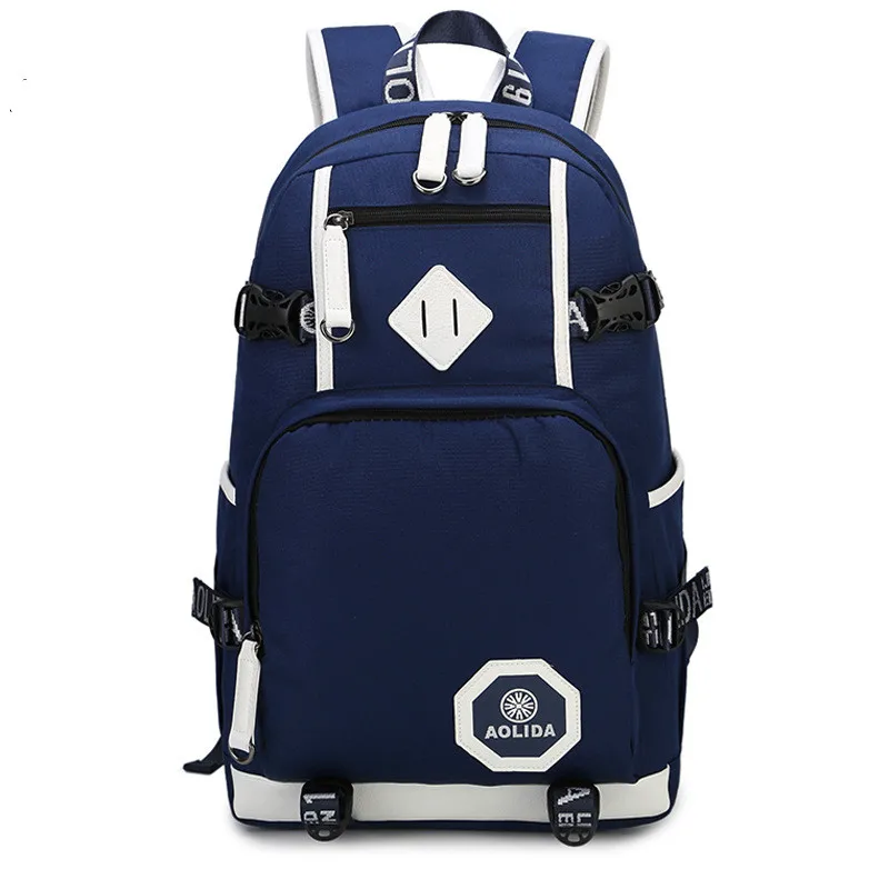 

Fashion Men Backpack for Laptop Waterproof Travel Backpack Large Capacity College Student School Backpack