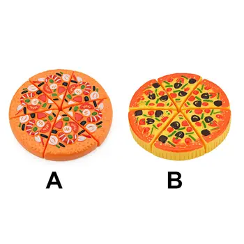 

Cutting Plastic Pizza Food Kitchen Pretend Play Toy Early Development Education Toys for Baby Kids M09