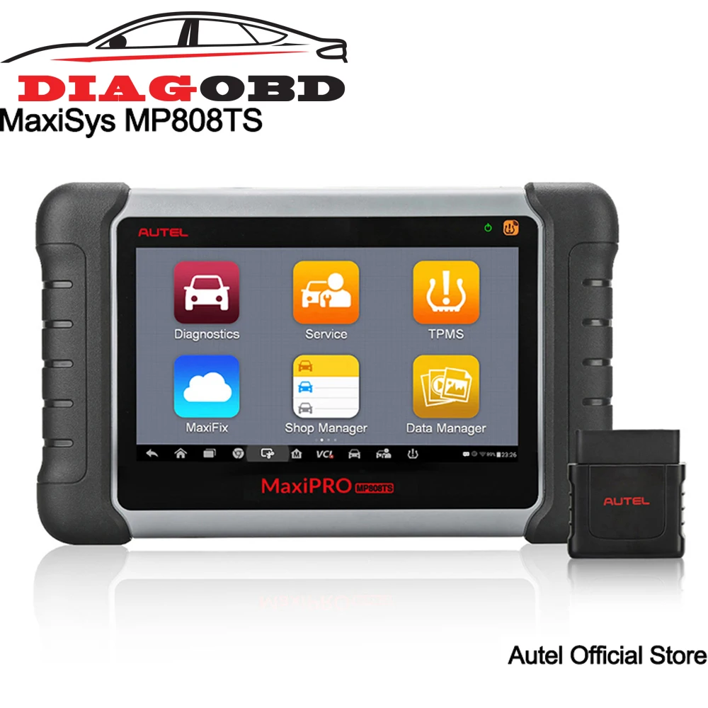 

Autel MaxiPRO MP808TS Automotive Diagnostic Scanner with TPMS Service Function/Bluetooth (Prime Version of Maxisys MS906TS)