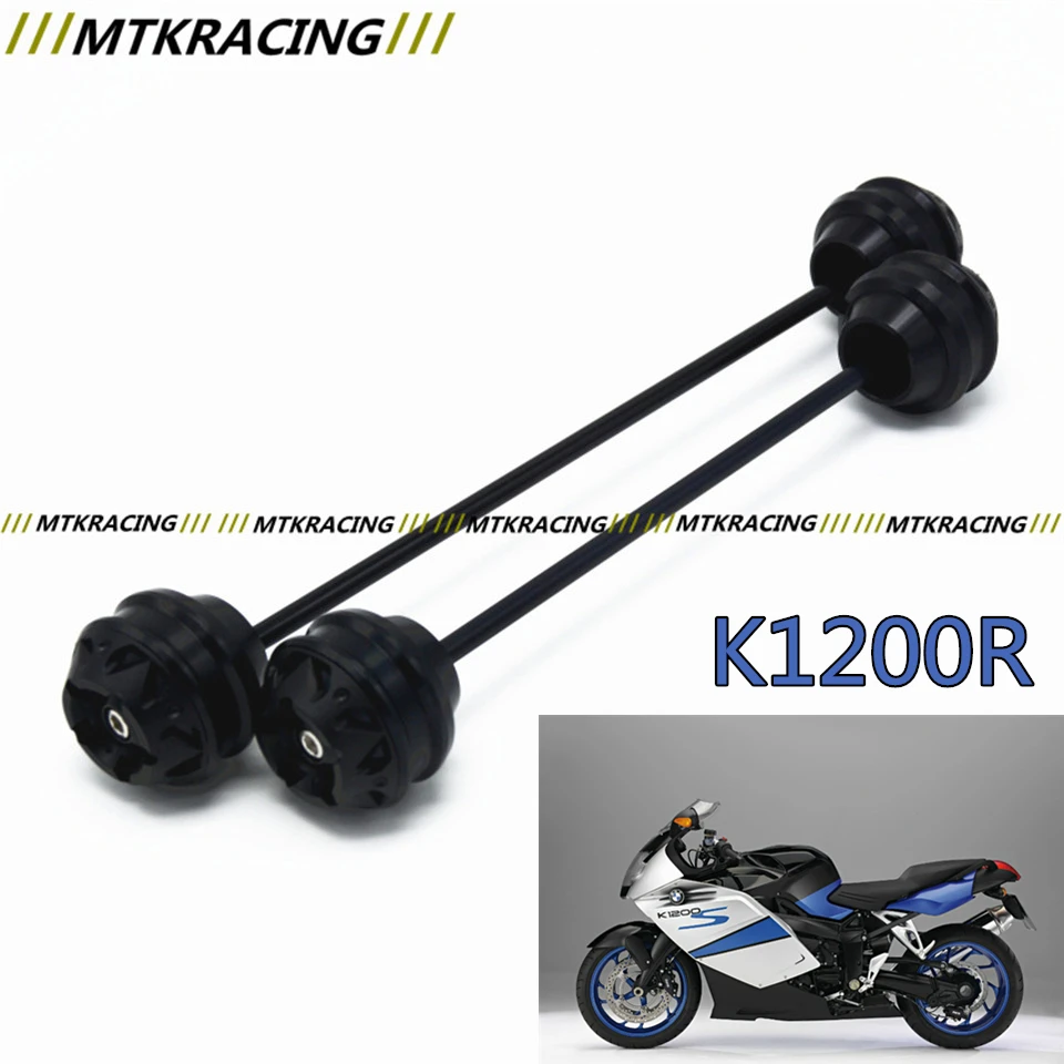 

MTKRACING Free shipping for BMW K1200R 2005-2007 CNC Modified+Motorcycle Front wheel drop ball / shock absorber