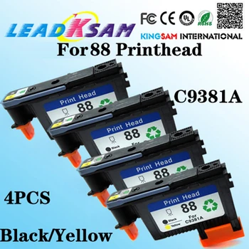 

4X black yellow printhead compatible for hp88 C9381A for 88 L7580/L7588 /L7600/L7650/L7680 / L7750/L7780/L7880/ 8600