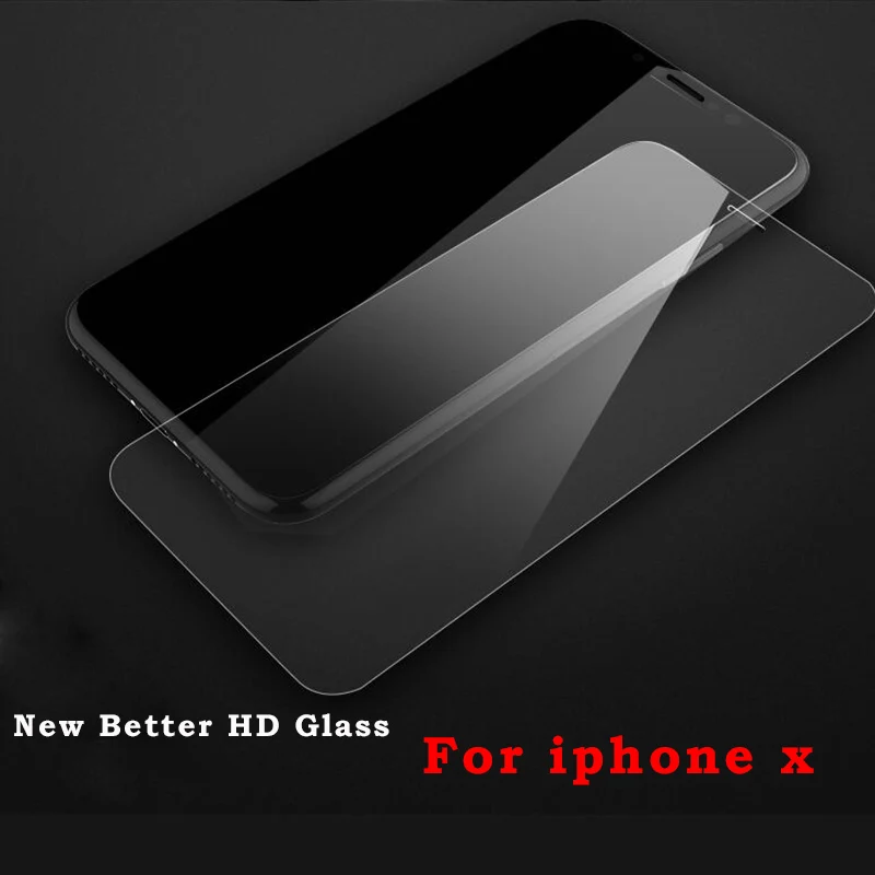 10 шт./лот закаленное стекло для iphone 8X7 5 5s SE 2020 2 6 6s 4 Взрывозащищенная защитная