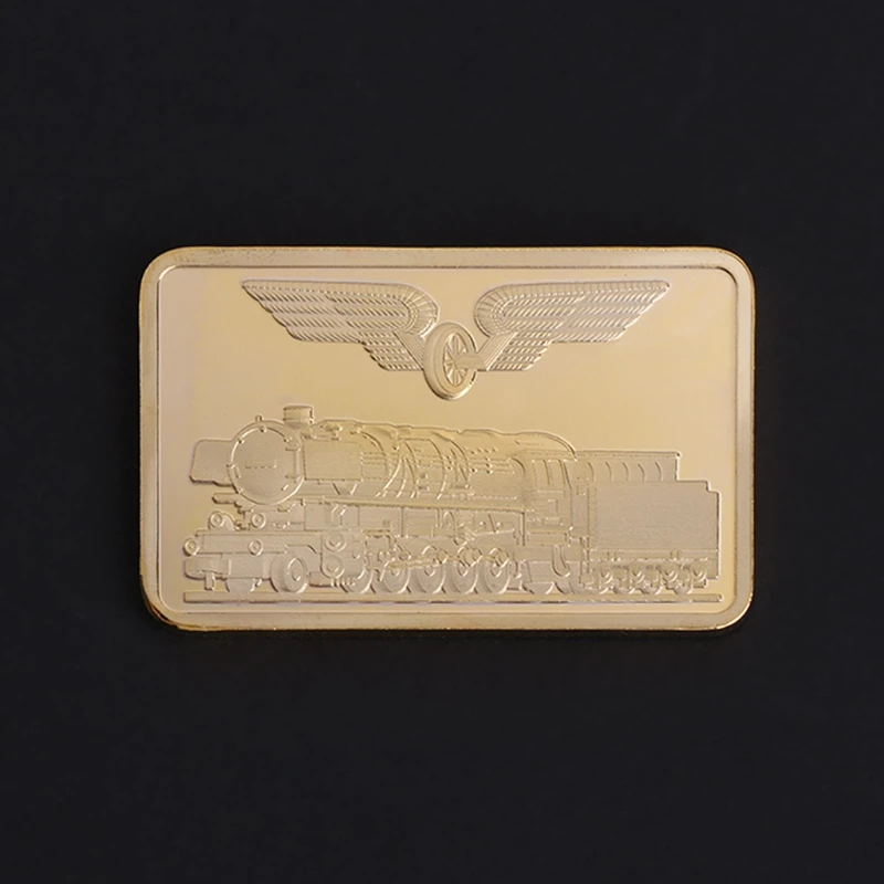 Памятная монета традиционный поезд 1926 хранения художественные подарки для коллекции сувенир