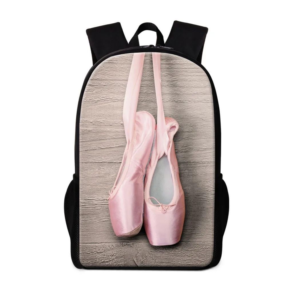 

Dispalang School Bags for Teenagers Girls Schoolbag Large Capacity Ballet Shoe Printing Backpack Kids Rucksack Bagpack BookBag