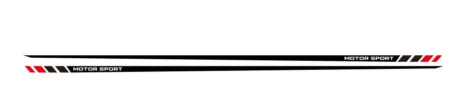 CNORICARC Car Stripes Waist Lines KK Decals Racing Sport Styling Motor Sport Stickers For Ford Toyota Honda Nissan KIA Mazda (4)
