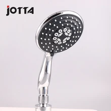 Hand-held supercharged shower head