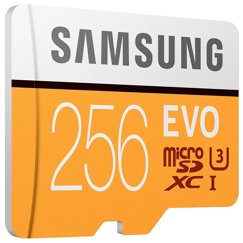Samsung карты памяти 128 ГБ 64 ГБ 32 ГБ микро sd карты 256 ГБ Class10 флэш-карты памяти Microsd для смартфонов/Tablet Бесплатная доставка