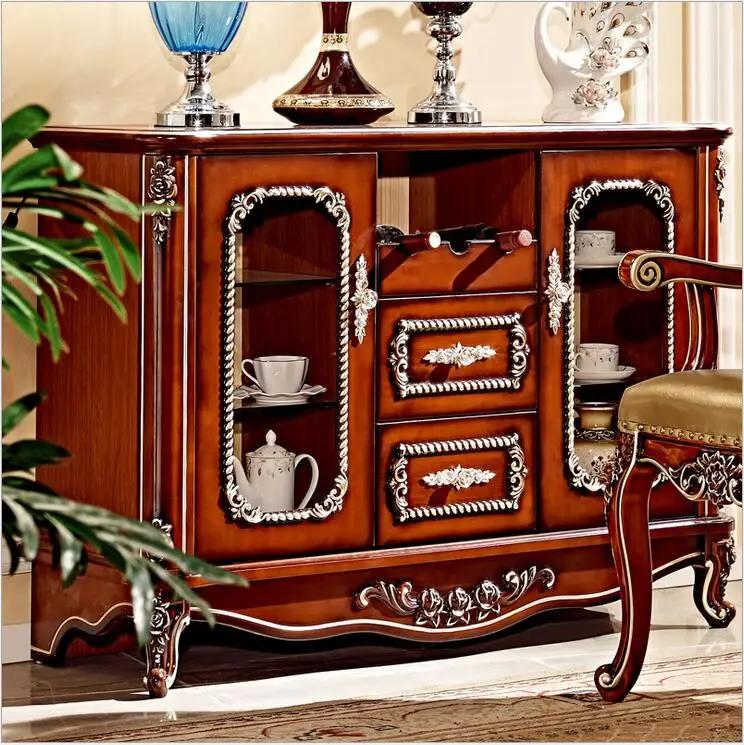 buy antique wooden European Living Room Locker Cabinet for Sale pfy4003