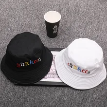 Для мужчин и женщин, хлопковые шапки с вышивкой с персонажами, рыбацкие шапки, уличные простые головные уборы, летние-осенние шапки для рыбалки