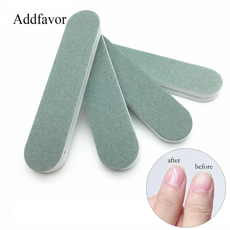 Addfavor 3 шт. пилки для ногтей буферный шлифовальный блок искусственная мини