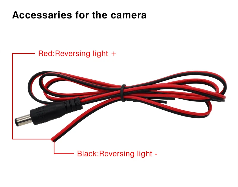 SKYJOYCE Rear View Car Camera Monitor 4.3 HD CCD Reverse Backup Camera 24V 12V Black Silver Auto Rear parking guide Camera LED (6)