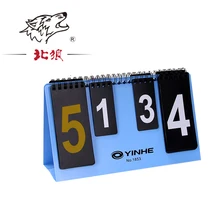 1Pcs Multi sport Table Tennis Scoreboard 4 Digit Flip Score Scoreboard For Basketball Universal Board For Sports Games