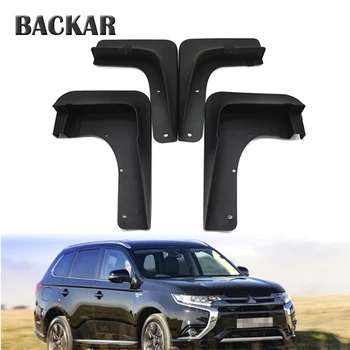 

Backar Car Front Rear Mudguards For Mitsubishi Outlander 2013 2014 2015 Mud Flaps Accessories Splash Guard 1Set Fenders