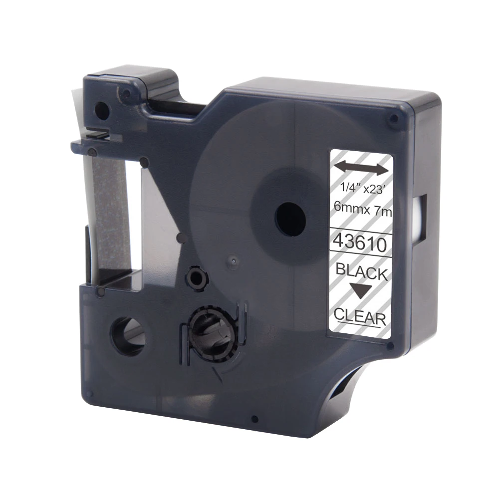 Absonic 6 мм Dymo D1 43610 43613 43616 43617 43618 43619 принтер ленты запечатанных лент для