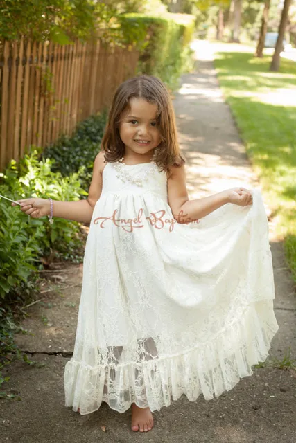 Country Wedding Flower Girl Dresses
