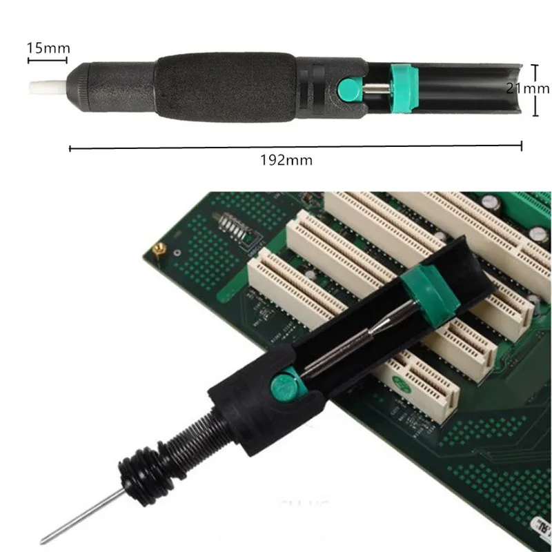

Suction Tin Manually Bicyclic Skid Suction Tin Powerful Desoldering Pump