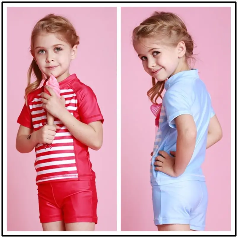 2017 hot popolare allaperto per bambini costume da bagno patchwork ragazze di disegno ragazzo