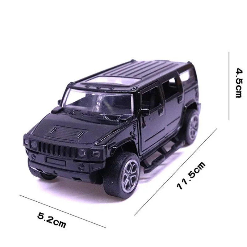 Модель автомобиля Hummer H3 SUV из металлического сплава 11 5 см масштаб 1:32|Наземный