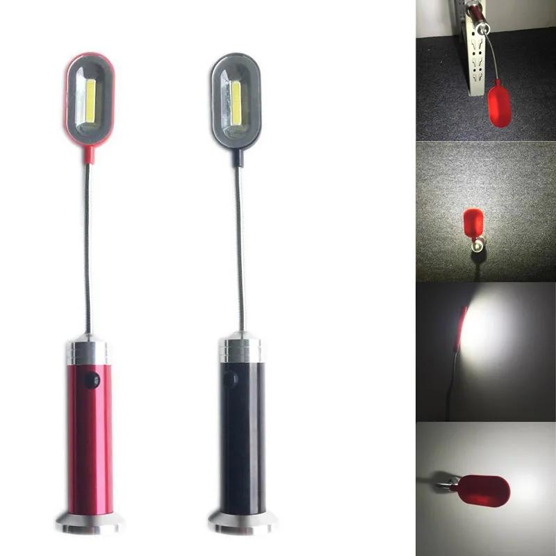 

Portable Mini COB LED Flashlight Work Light Lamp With Magnet & Rotating For Outdoors Camping Sport & Home Use Shop - W