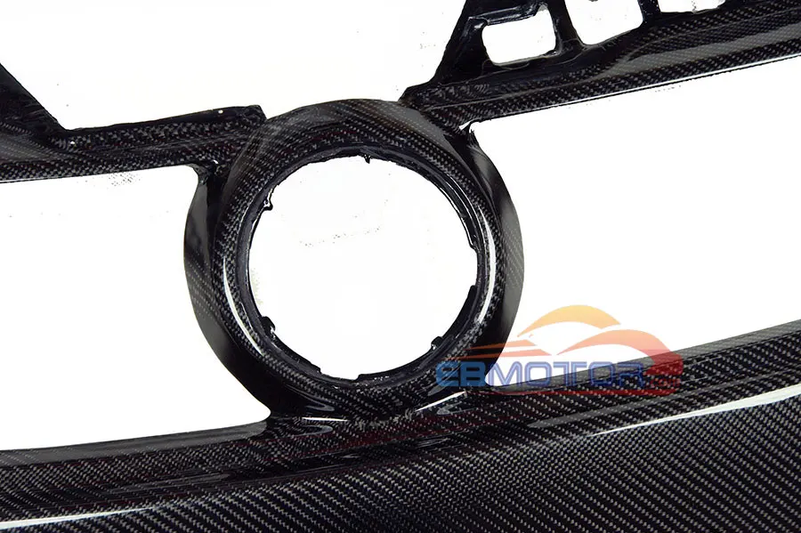 3k Real carbon fiber Front Bumper Mesh Grille Honeycomb Grill For VW Golf V GIT Golf MK5 GTI Golf 5 GTI  V046