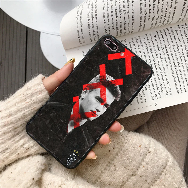 Yinuoda Ajax Team Phone Case Matthijs de Ligt For iphone Case Shell DIY Picture Soft TPU Cover X XR XS MAX 7 8 7plus 6 6S 5S SE