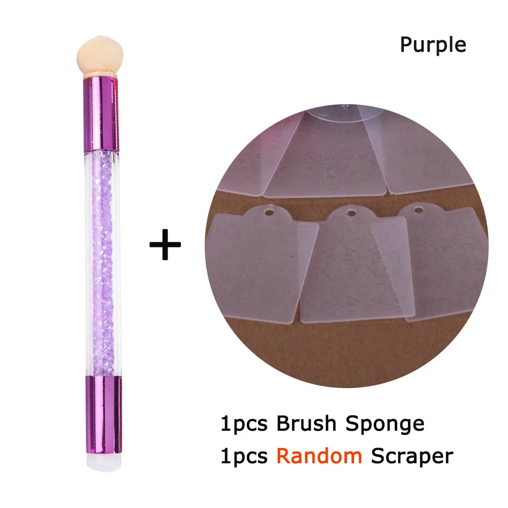 Purple Scraper set