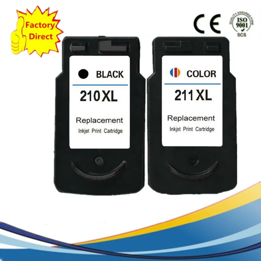 PG 210 XL PG210 Φ CL211 CL 211 чернильные картриджи восстановленные Pixma IP2702 MP240 MP480 MP330 MP250 MP270|cl