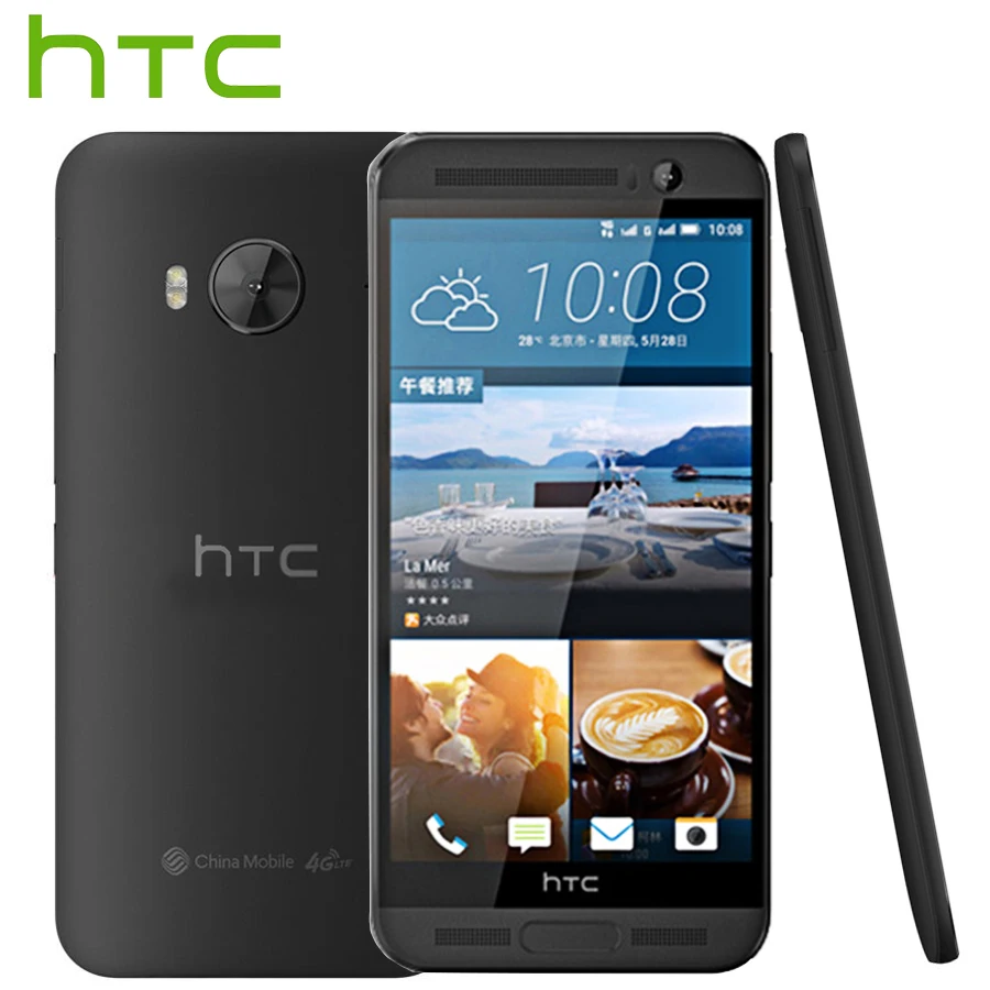 Оригинальные HTC One Me m9ew Dual SIM 4G LTE мобильный телефон 5,2 дюймов Octa Core 3 ГБ Оперативная память 32 ГБ Встроенная память 2560x1440 P 20MP Android-смартфон