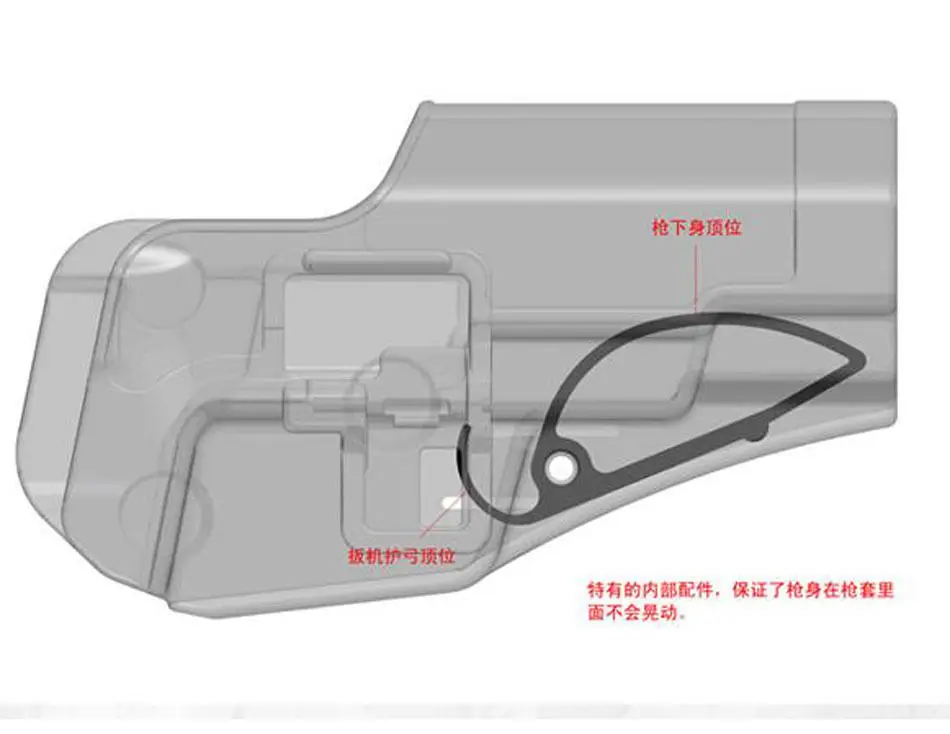 Blackhawk спецназ армия CQC Serpa правая рука кобура H& K USP полный размер