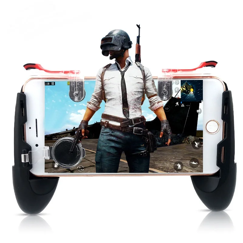 

Data Frog For Pubg Game Gamepad For Mobile Phone Game Controller l1r1 Shooter Trigger Fire Button For iphone Xiaomi Huawei
