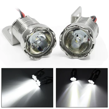 

2 pcs of Perfect led Motorcycle LED Hawk eye Light Strobe Flash Mode Mirror Mount Eagle Eye DRL Tail Lamp