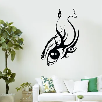 

Wall Decal Eye Makeup Makeup Beauty Salon Vinyl Stickers
