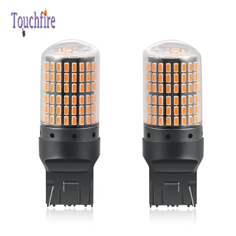 

2X LED Car Bulb Canbus 1156 BA15S BAU15S P21W T20 7443 WY21W Error free Reverse Brake Turn Signal DRL Auto Light For VW Passat